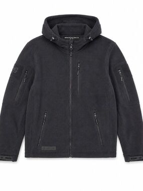 NEW Bearskin hoodie men's S navy corpcore cosy fall winter cottage norm core